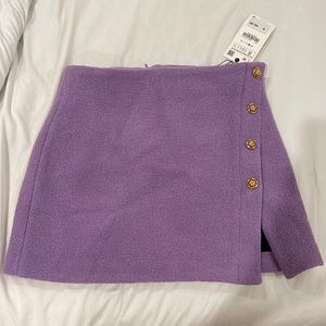 ZARA cute purple skirt! size small